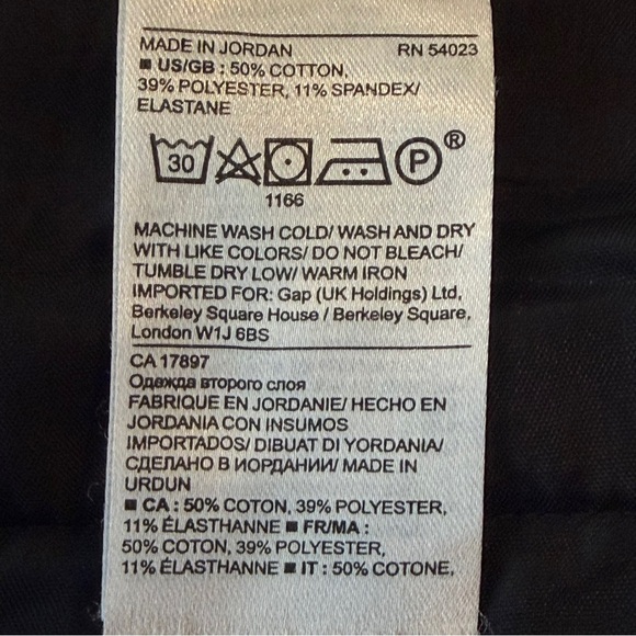 Banana Republic Black Ryan Pant Trouser size 12 - Picture 11 of 12